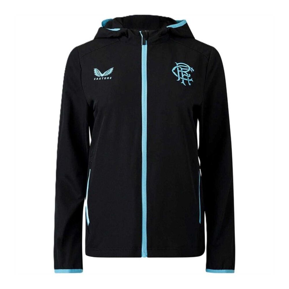 Castore Womens/Ladies Rangers FC  Jacket / Brilliant White